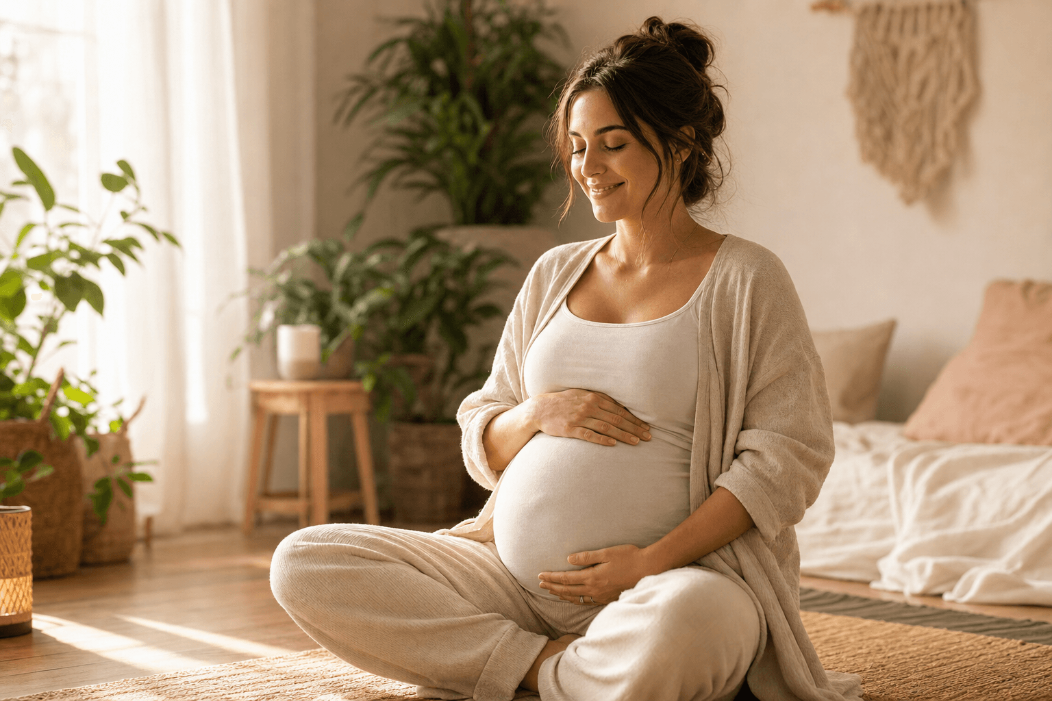 Techniques for a calmer pregnancy and an easier birth